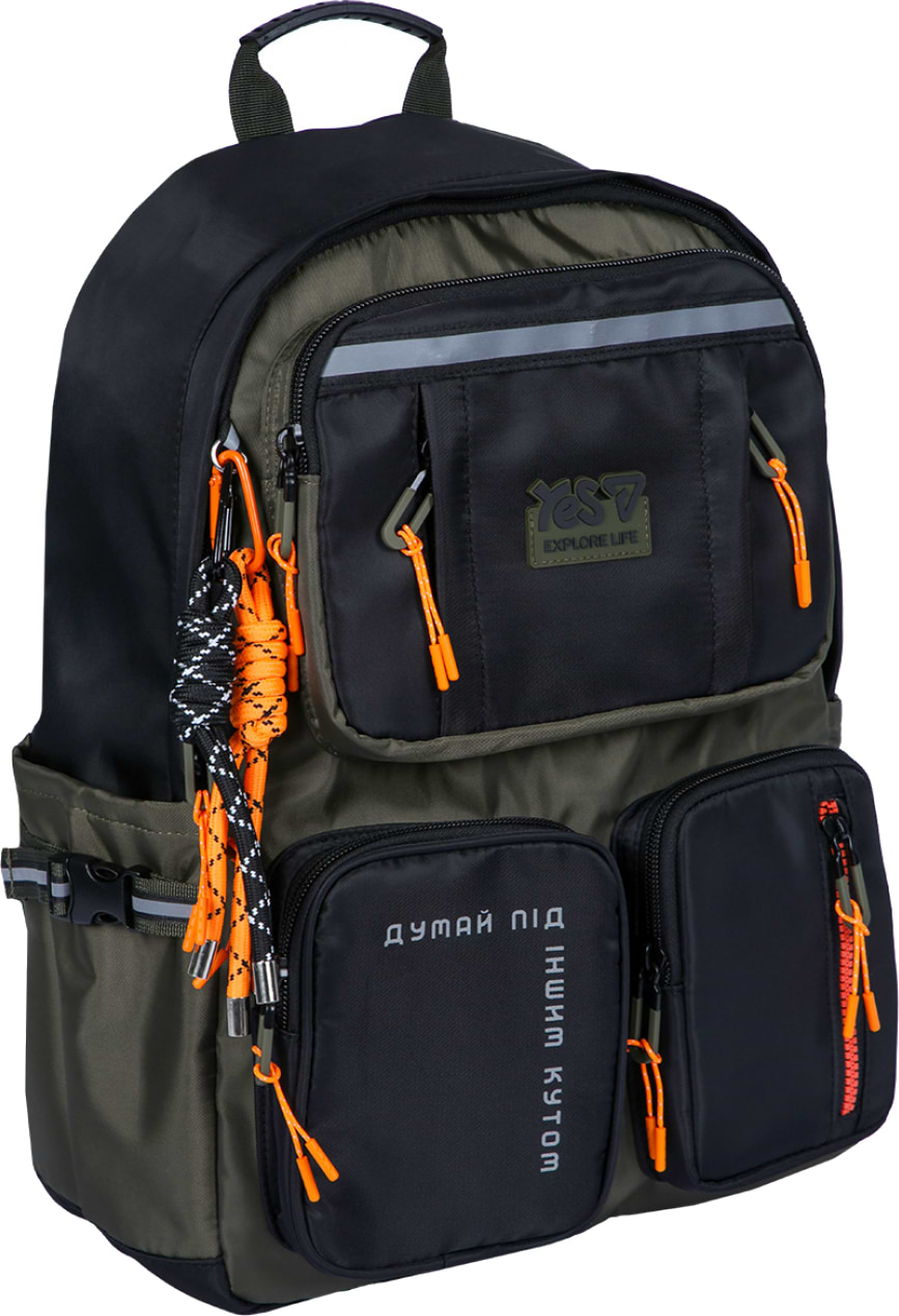 Рюкзак школьный YES T-107L Windsor Green (550351)